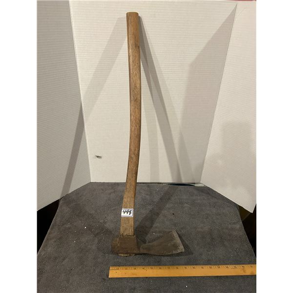 Adz wood working tool- 9" head