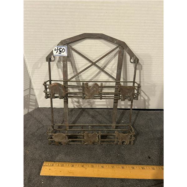 Metal envelope holder-10"x11"