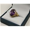 Image 2 : Sterling silver ring , purple stone