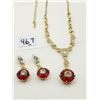 Image 2 : Nice necklace, earrings set, hallmark