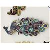 Image 2 : Four peacock broaches