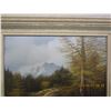 Image 3 : Original Almon Oil Painting  21 inches by 20 inches