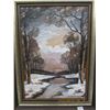 Image 2 : Original  Anna Helmus Oil Painting  16 inches by 19 inches 1970
