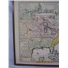 Image 2 : Vintage Framed Map of North America 1735 24 inches by 21 inches