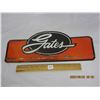 Image 1 : Authentic Vintage Gates Belts Sign for the Top of Rack???????