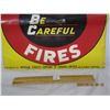 Image 3 : Authentic Vintage Metal Imperial Tobacco Prevent Fires Sign