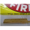Image 4 : Authentic Vintage Metal Imperial Tobacco Prevent Fires Sign