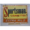 Image 1 : Authentic Vintage Sportsman Cigarettes Metal Sign