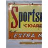 Image 2 : Authentic Vintage Sportsman Cigarettes Metal Sign