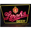 Image 5 : Vintage Light Up Stroh's Beer Sign