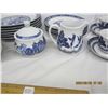 Image 3 : Vintage China Set with Teapot and Cream and Sugar