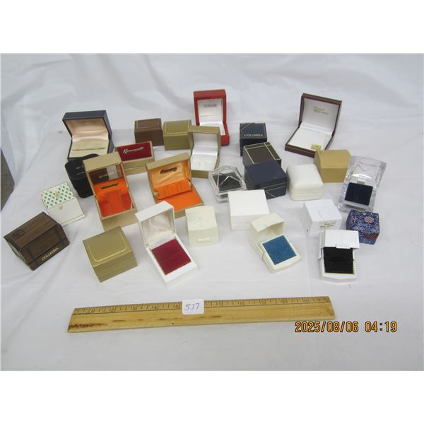 Lot of Vintage Jewely Display Boxes