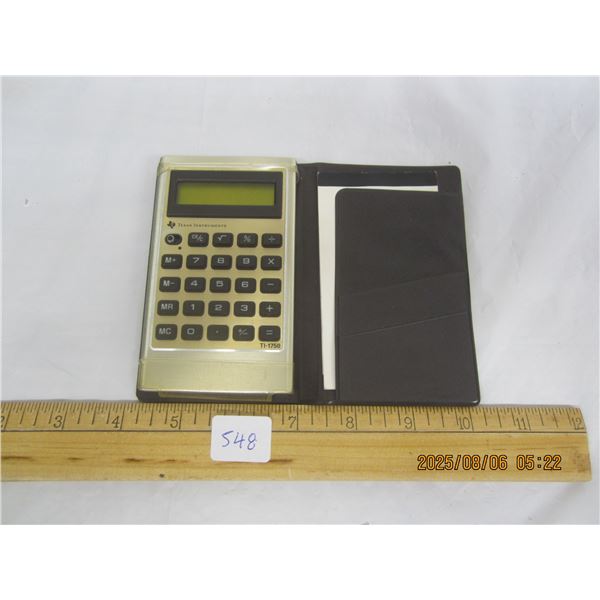 Texas Instruments T1-1750 Vintage Calculator