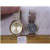 Image 1 : 2 Men's Wristwatches Caprice and Acqua Indiglo Both Working