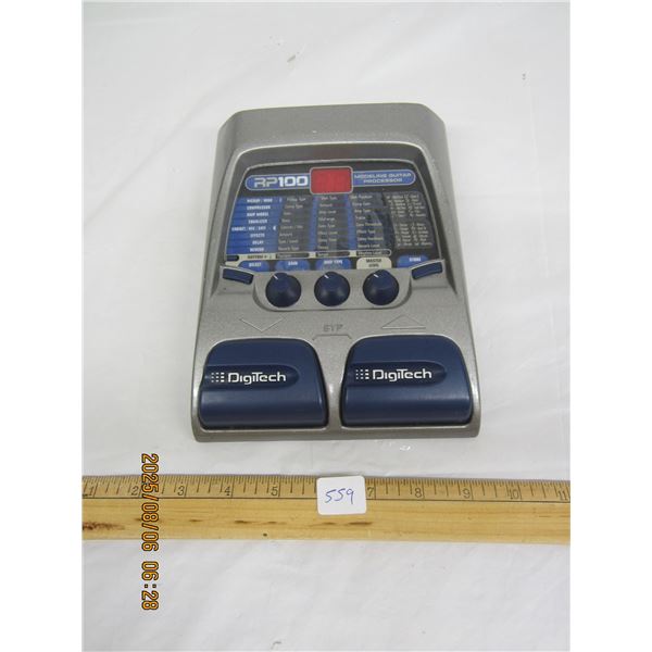 Digitech RP100 Modeling Guitar Processor Pedal