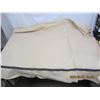 Image 2 : Antique Double Bed White Wool Blanket
