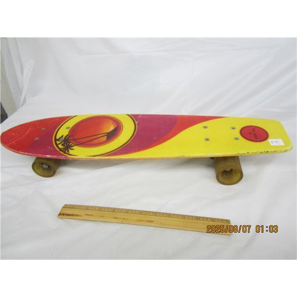 Vintage Sport Fun Skate Board