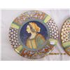 Image 2 : 2 Vintage Italian Man and Woman Plates 12 Inches Across