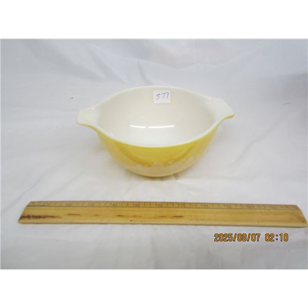 Small Yellow Pyrex Bowl