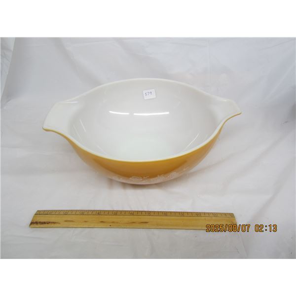 Large Orange Pyrex Bowl