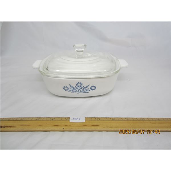 Small Corning Ware Casserole Dish with Lid Good Condition