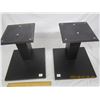 Image 2 : 2 Hard to Find Vintage Speaker Stands