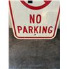 Image 2 : No parking  sign 12"x18"-metal