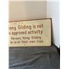 Image 3 : Hang gliding sign 12"x24"-metal