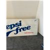 Image 3 : metal pepsi sign 22"x7.5"