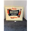 Image 1 : Mission orange heavy paper advertising 17"x14"