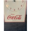 Image 2 : Coca-cola clock metal 13.5"x9.5"
