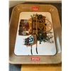 Image 4 : 1950's coca cola tray-picnic basket + cart 11"x13"