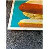 Image 4 : Coca cola cardboard sign- 1960;s from soda shop "NOS 24"x7" Hot dog