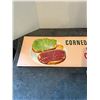 Image 2 : Coca cola cardboard sign- 1960;s from soda shop "NOS 24"x7"- corn beef