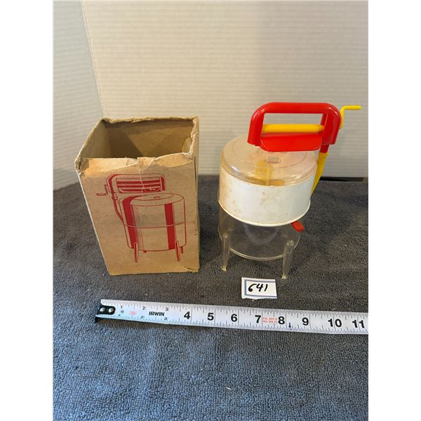 Toy washing machine original box- Tidy lou