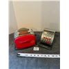 Image 1 : Toy toaster and cash register made by line mar toys-both working