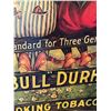 Image 8 : Bull durham paper advertitisng on board 26"x18" nice condition for age