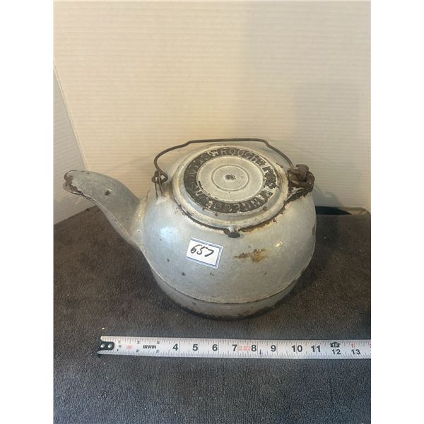 Cast pot wrought iron range comp-12"