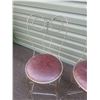 Image 3 : 2 -wrought iron ice cream parlor chairs
