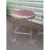Image 4 : 2 -wrought iron ice cream parlor chairs