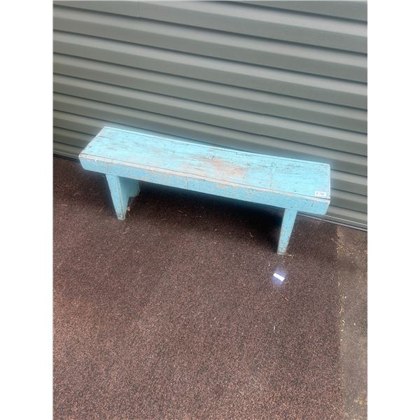 primitive Pine bench - 48Wx17"h