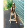 Image 5 : saddle makers bench- primitive 24"Lx46" tall