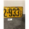 Image 3 : 1923 saskatchewan license plate