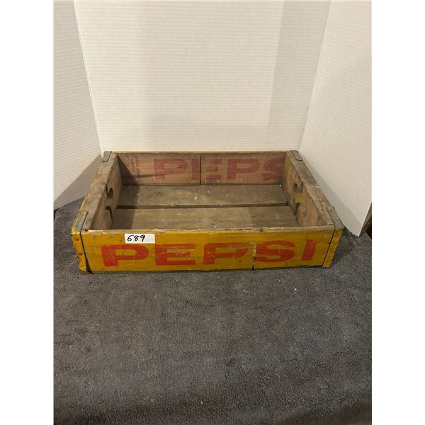 Vintage pepsi bottle crate