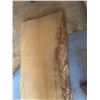 Image 3 : Large pc of live edge slab wood- 8' L- 22"x26"W- 3" thick