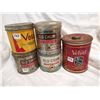 Image 1 : Five tobacco tin cans