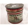 Image 2 : Rare round repeater tobacco tin can