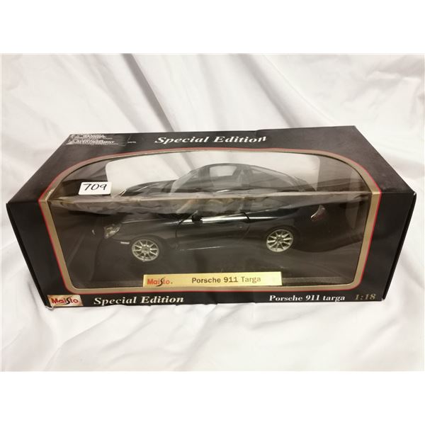 1:18 porche 911 targa die cast car