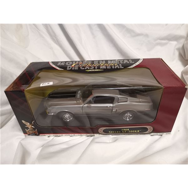 1:18  1968 shelby GT 500 die cast car