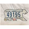 Image 1 : NWT license plate